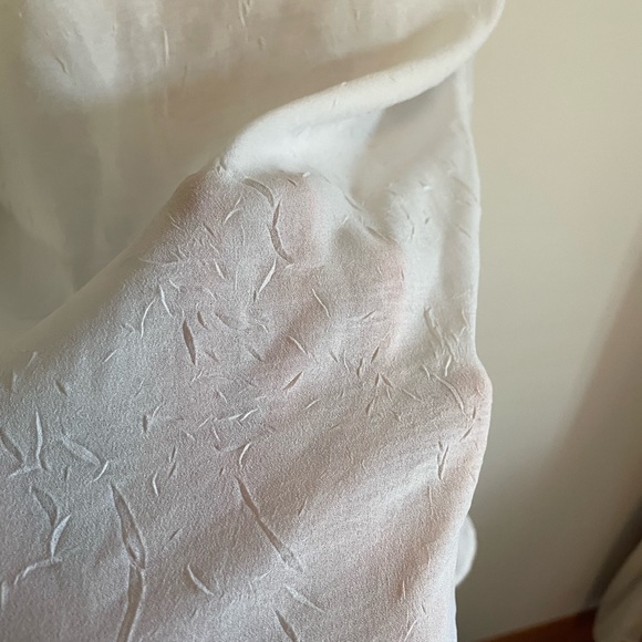 🌞🦋 Fits M Gorgeous flirty white summer top - Picture 5 of 7